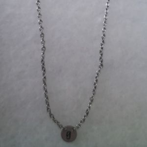 Tiny coin necklace